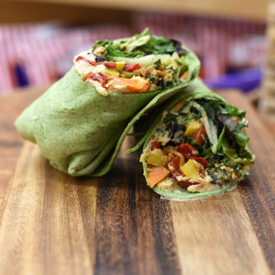 Veggie Wrap Fishermen's Green Market & Deli